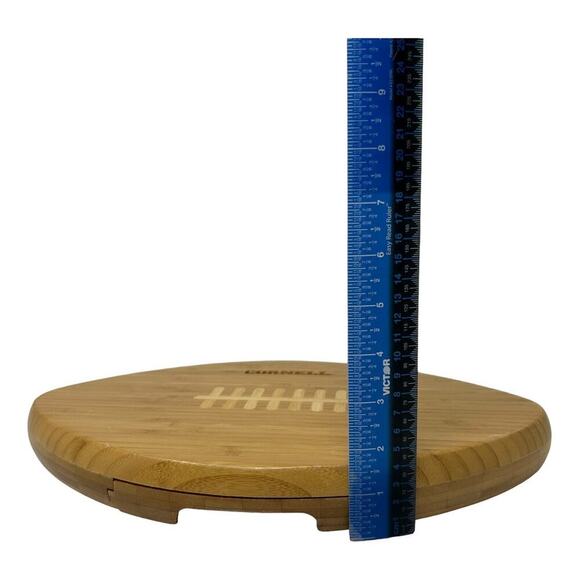 Cornell Big Red University Cutting Board Tools Football Wine Cheese Picnic Party - Picture 11 of 14